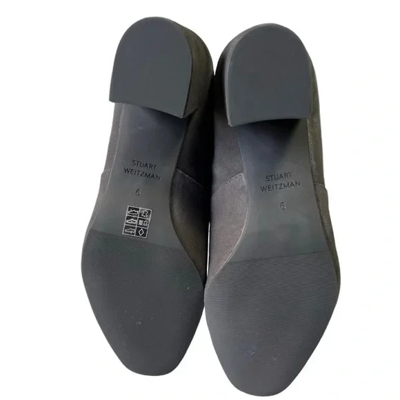 Stuart Weitzman Genna 60 Black Suede Over The Knee Boots Women’s Size 6 - Picture 7 of 9